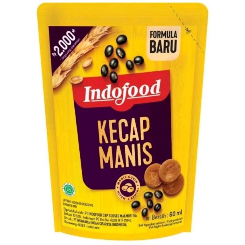 

Kecap Manis Indofood 60ml