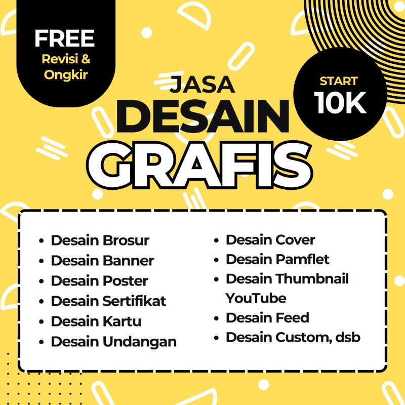 JASA DESAIN BANNER | PAMFLET | FEED