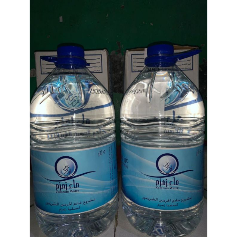 

zamzam 5 liter tanpa campuran