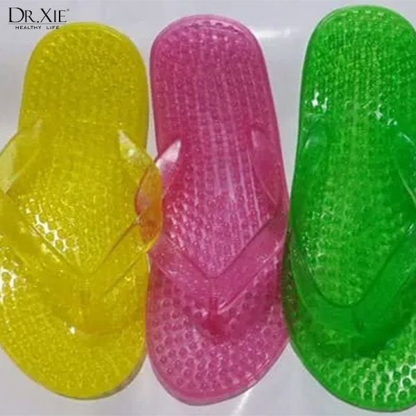 Sandal Pijat Refleksi Akunpuntur Terapi jepit kaki duri kecil/sandal kesehatan pria wanita/sendal jepit reflexology duri terapi Transparan/Sandal Refleksi Terapi Rematik-3