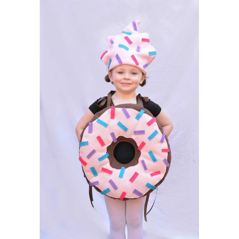 kostum donut, costume donat, baju Halloween  Halloween costume