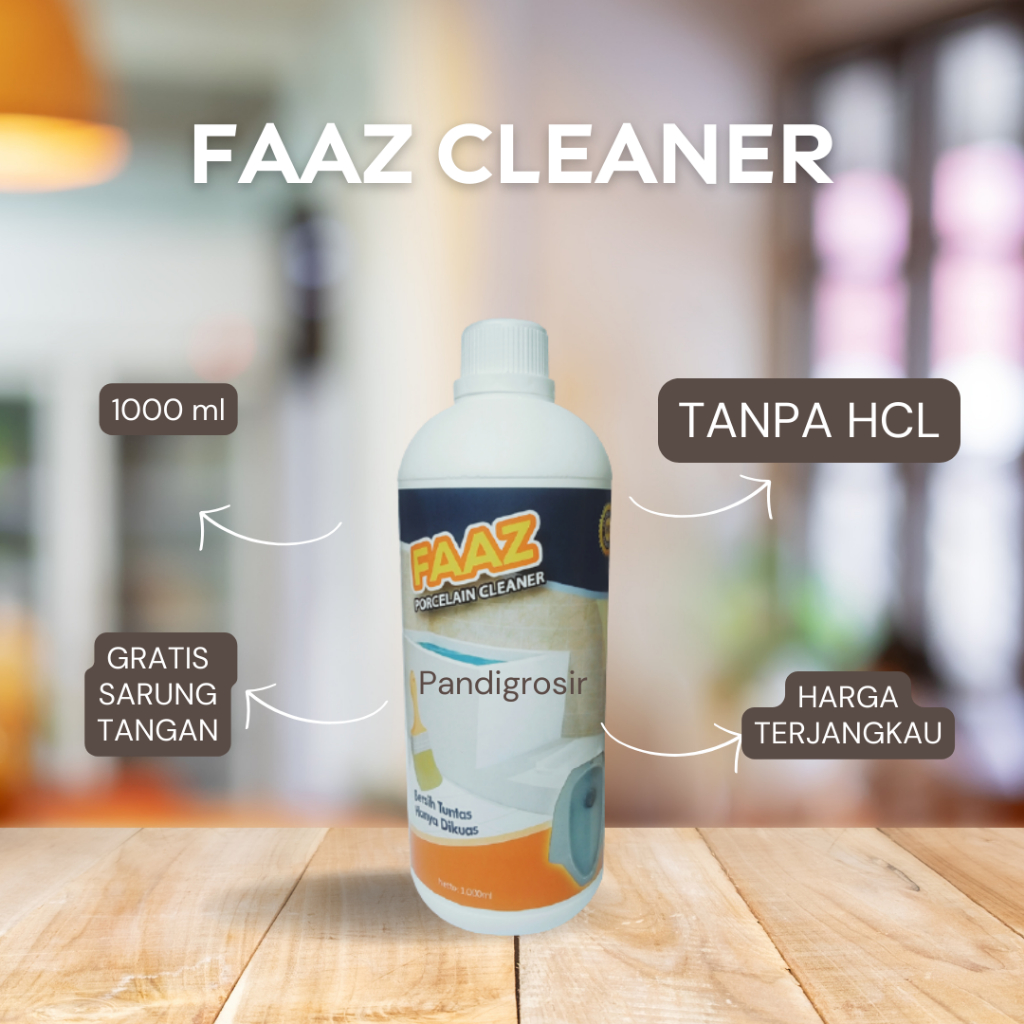 FAAZ Pembersih Keramik & Porcelain
