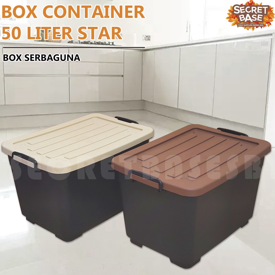 Maxi Promo BOX STAR 5 LITER  RODA  Kontainer Box Plastik  Container Box