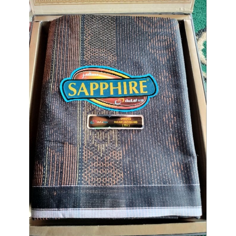 SARUNG SAPPHIRE JACQUARD TIMBUL