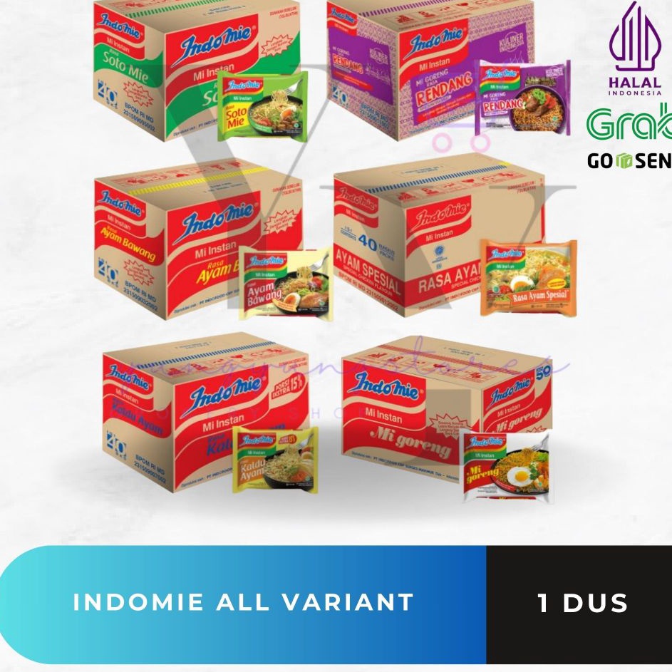 

COD NEWPRODUCT 1 Dus Indomie Goreng Kari Ayam Bawang Soto Kaldu Aceh Geprek Seblak Pedas Mieghetti Bolognese Ayam Pop