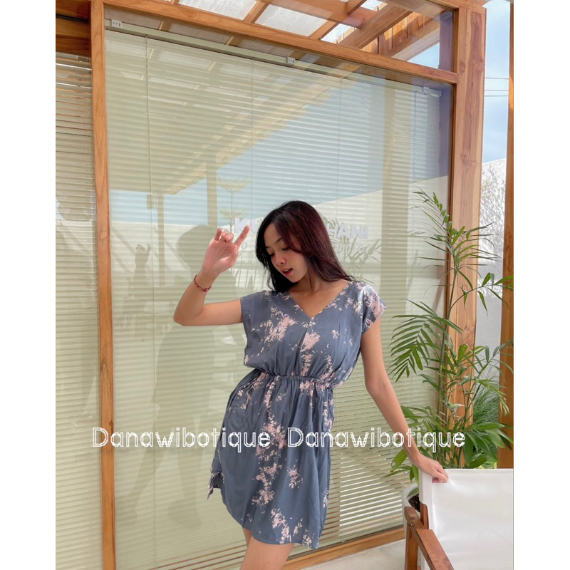 DASTER MANOHARA PENDEK MOTIF TIE DYE