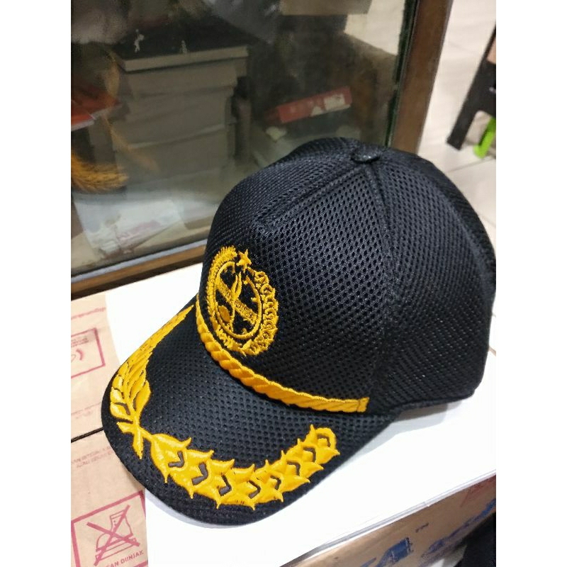 Topi Jaring Pramuka Hitam