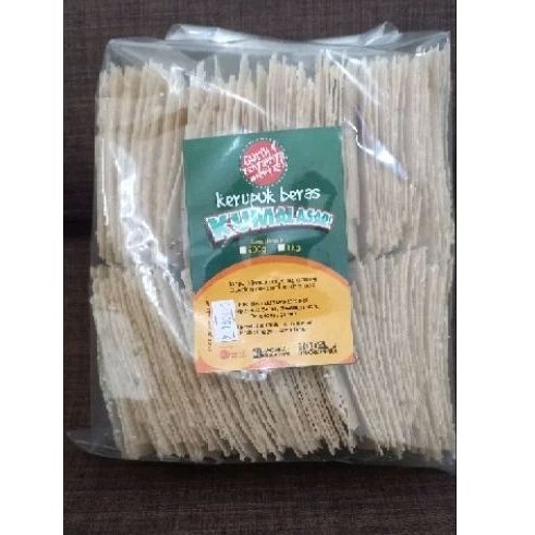 

kerupuk beras KUMALASARI/ krupuk puli/ krupuk gendar/ kemasan1000gram