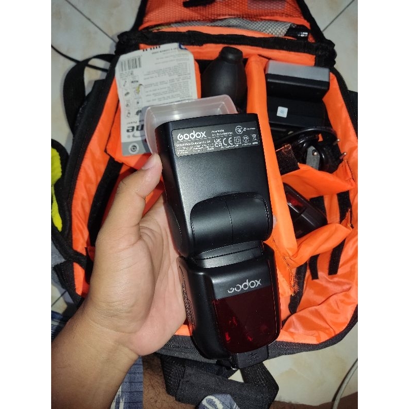 preloved godox TT600 Flash External Universal semua kamera + triger for canon