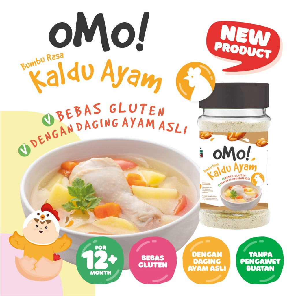 

Omo! Kaldu Ayam & Sapi 50 Gr