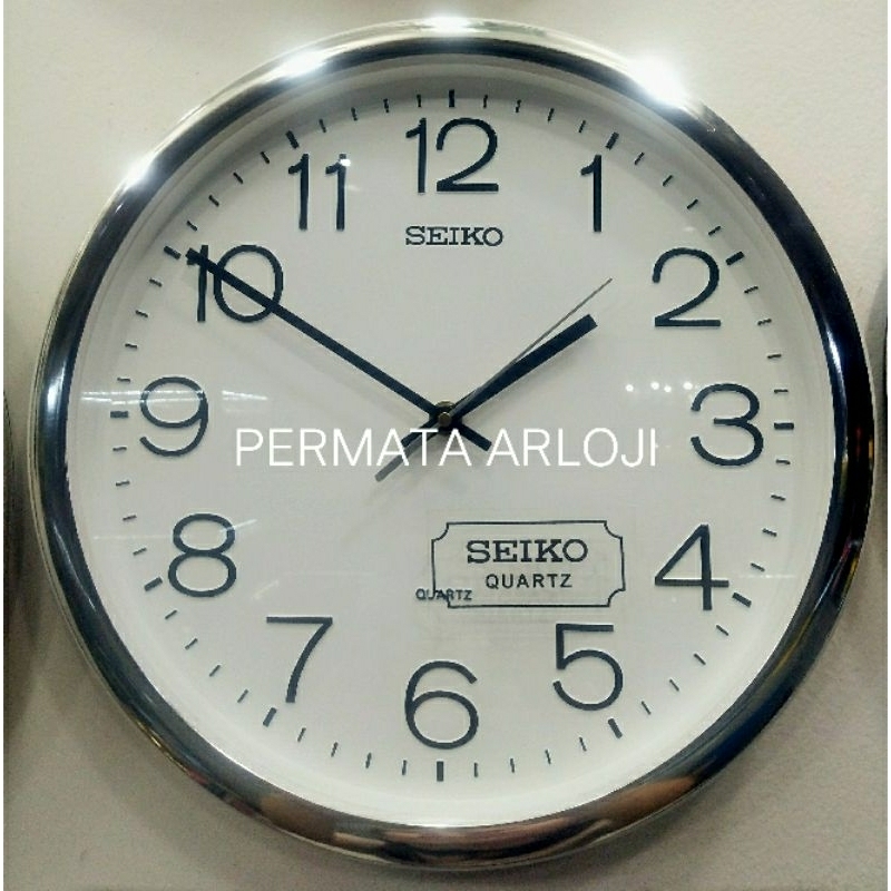 jam dinding seiko putih