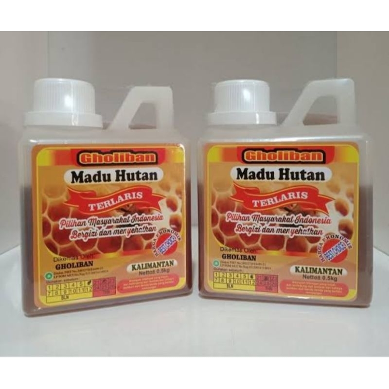 

Gholiban-Madu Hutan Kalimantan KLM 100% Asli 0,5kg