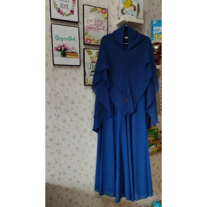 Preloved gamis set syari myeshaa