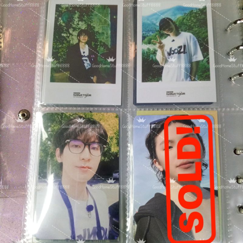 Seventeen SVT Wonwoo Wonu Woozi WZ Nana Tour Photocard PC Polaroid Official