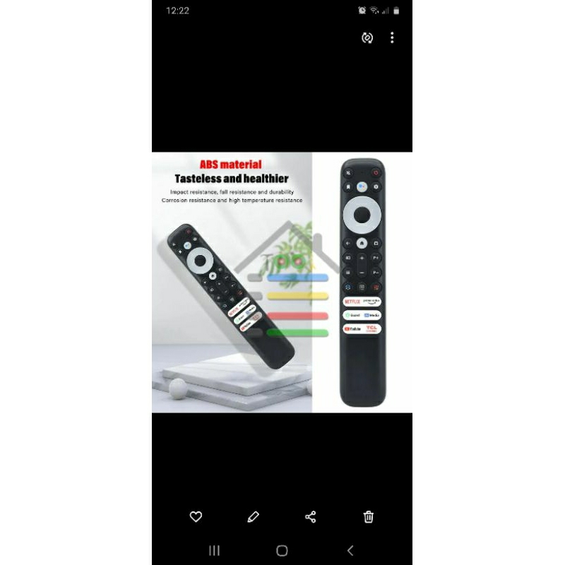 remot tv android tcl
