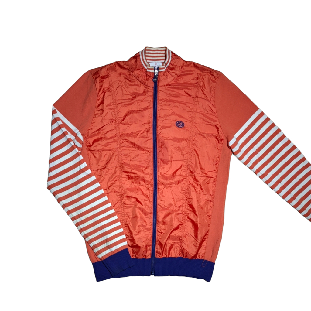 Jaket Varsity Olahraga ELEGANCE GOLF SPORTS Orange Size S Preloved