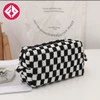 

Tempat Pensil Make Up Cosmetic Toiletry Bag Pouch Checkerboard
