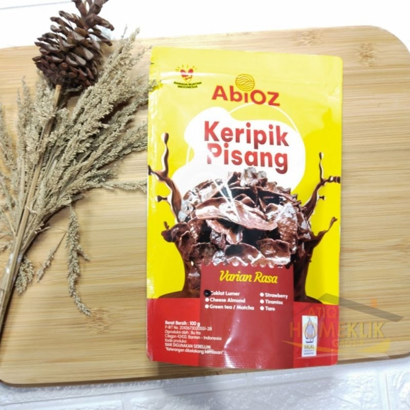 

Keripik Pisang Coklat Lumer