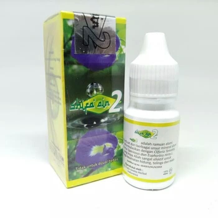 Shifa Ain 2 - Syifa Aini 2 | Obat Herbal Tetes Mata 15gr Bunga Teleng