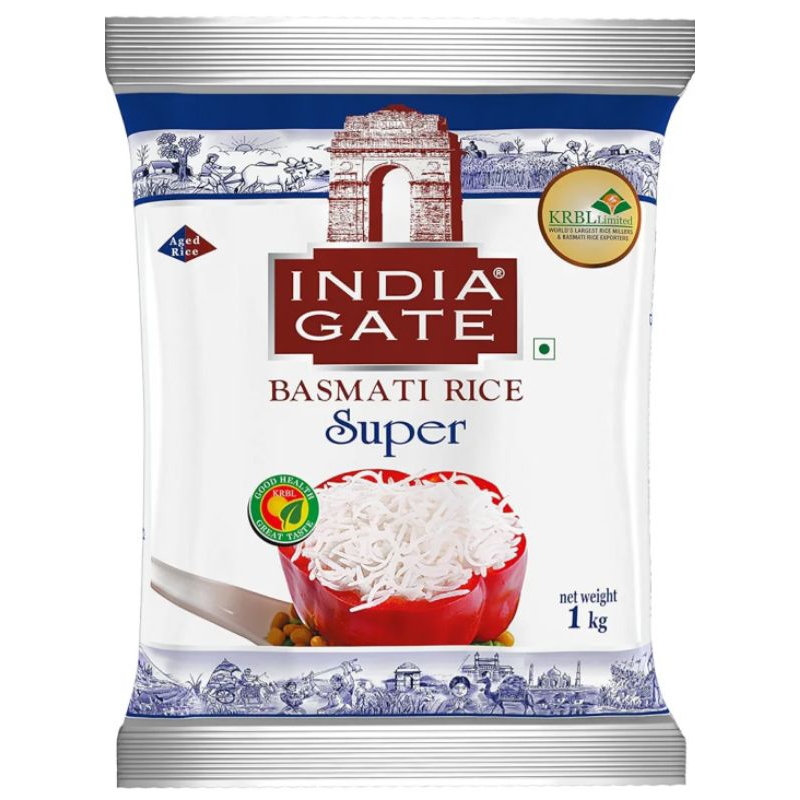 

India Gate Super Basmati 1kg