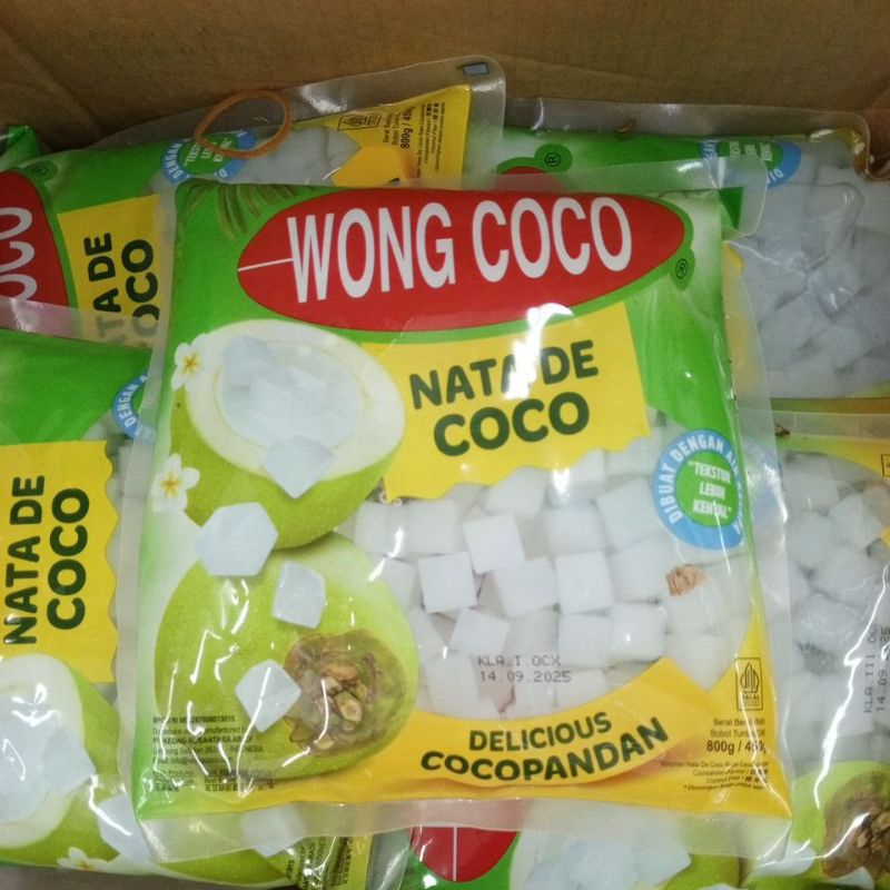 

wong Coco nata de coco dadu 800gr