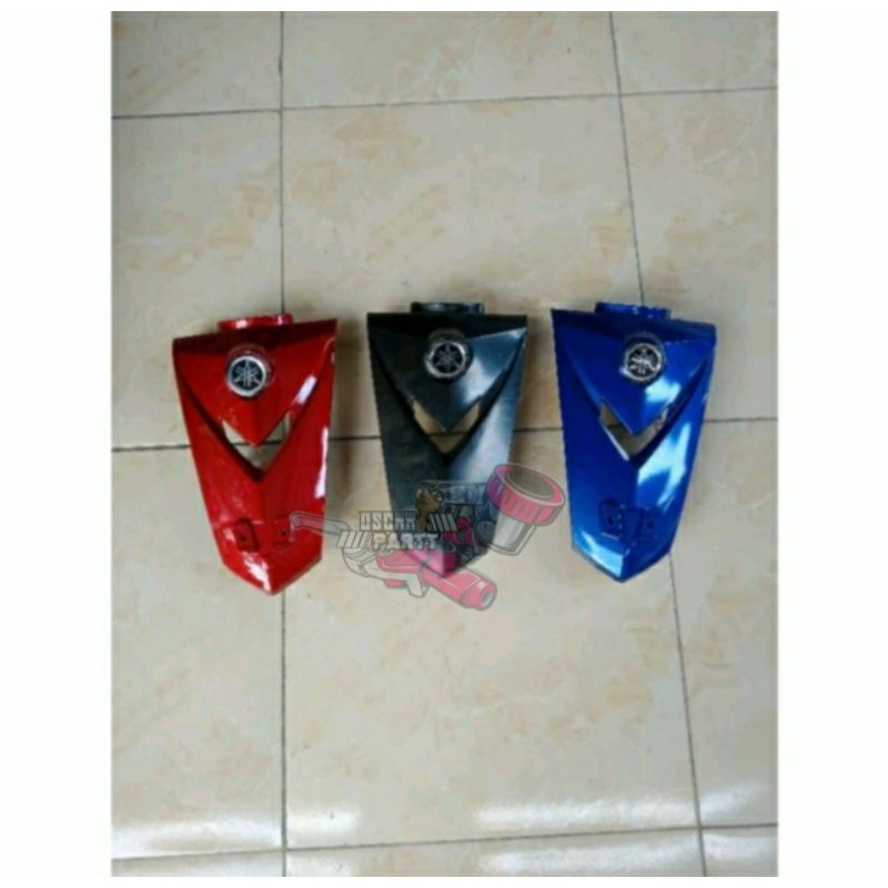 Panel dasi depan Yamaha Vega R new sett emblem garputala Vega R new