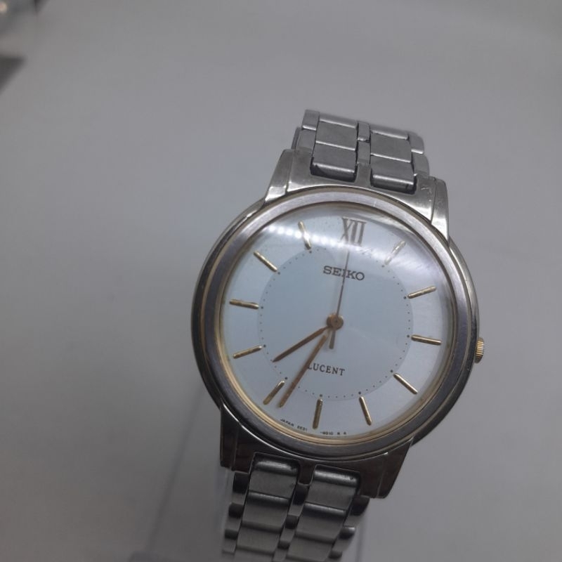 Jam tangan Seiko lucent 5E21 6E90 second original