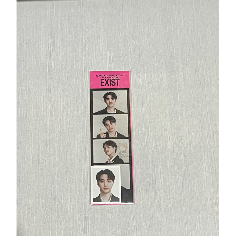 [PRE ORDER] 4 CUT PHOTO D.O. EXO EXIST CREAM SODA SEALED OFFICIAL MURAH KYUNGSOO