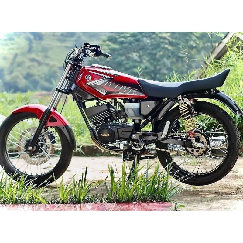 Sticker Lis Striping RX KING 2008 I Striping Motor Yamaha RX KING MERAH 2008