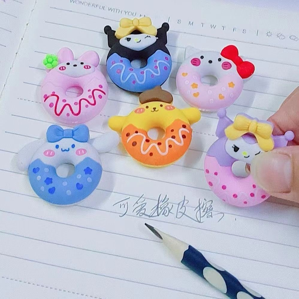 

PENGHAPUS DONAT SANRIO PENGHAPUS LUCU BENTUK DONAT KUROMI CINNAMOROLL PENGHAPUS PENSIL LUCU