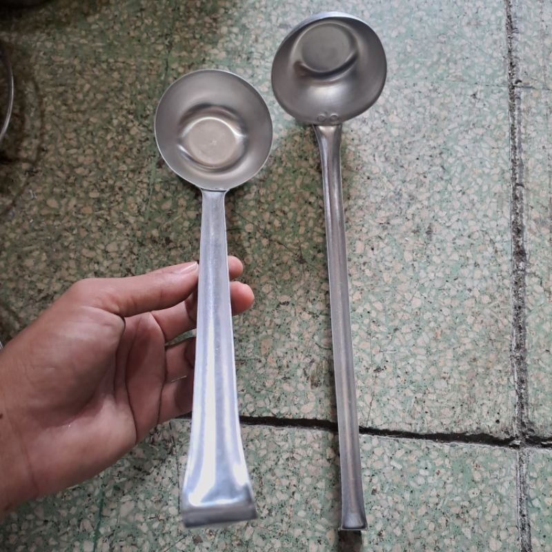 IRUS BAKSO ALUMUNIUM / CENTONG BAKSO ALUMUNIUM GANTUNGAN