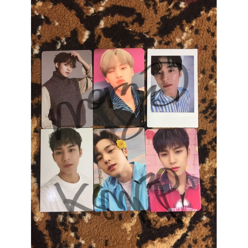 PHOTOCARD TRADING CARD POLAROID CHEKI MINGYU INCOMPLATE SEMICOLON HANABI SECTOR 17 YIZHIYU