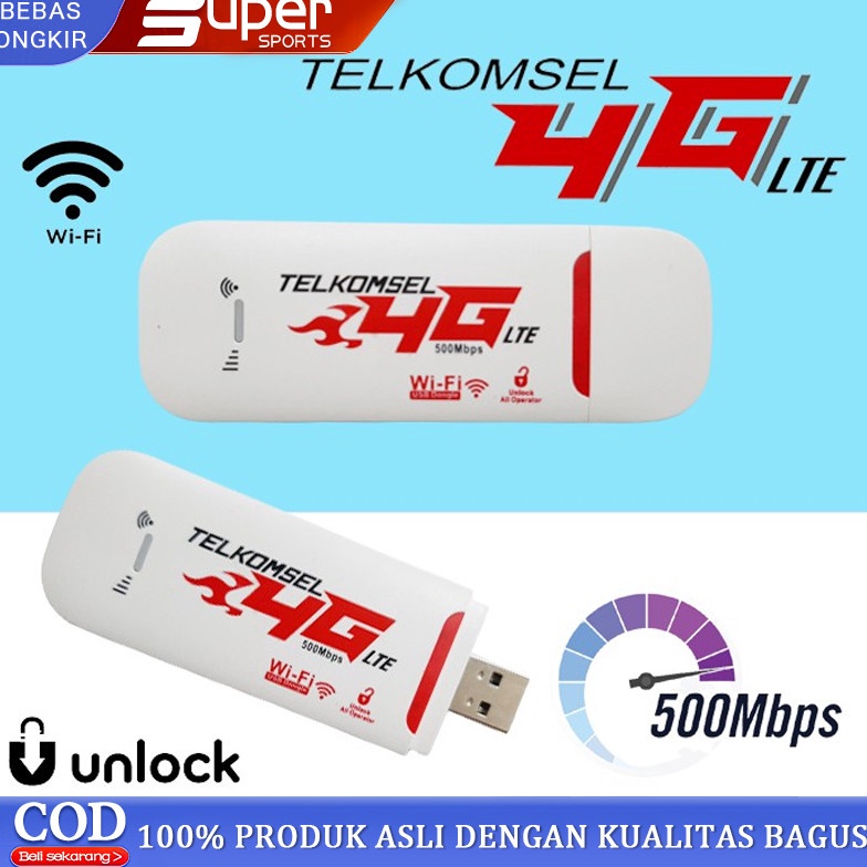 11 Promo Brand Modem WIFI USB 5Mbps 4g Portable Mobile WiFi Portable Semua Operator LTE Modem Kecepa