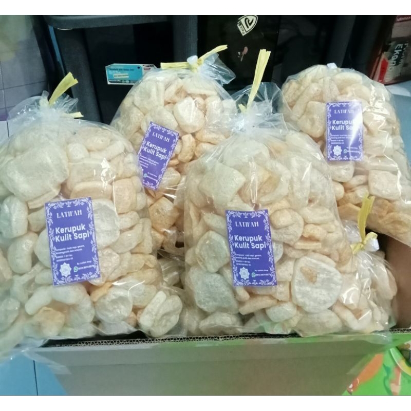 

Kerupuk kulit sapi mateng 250 gr