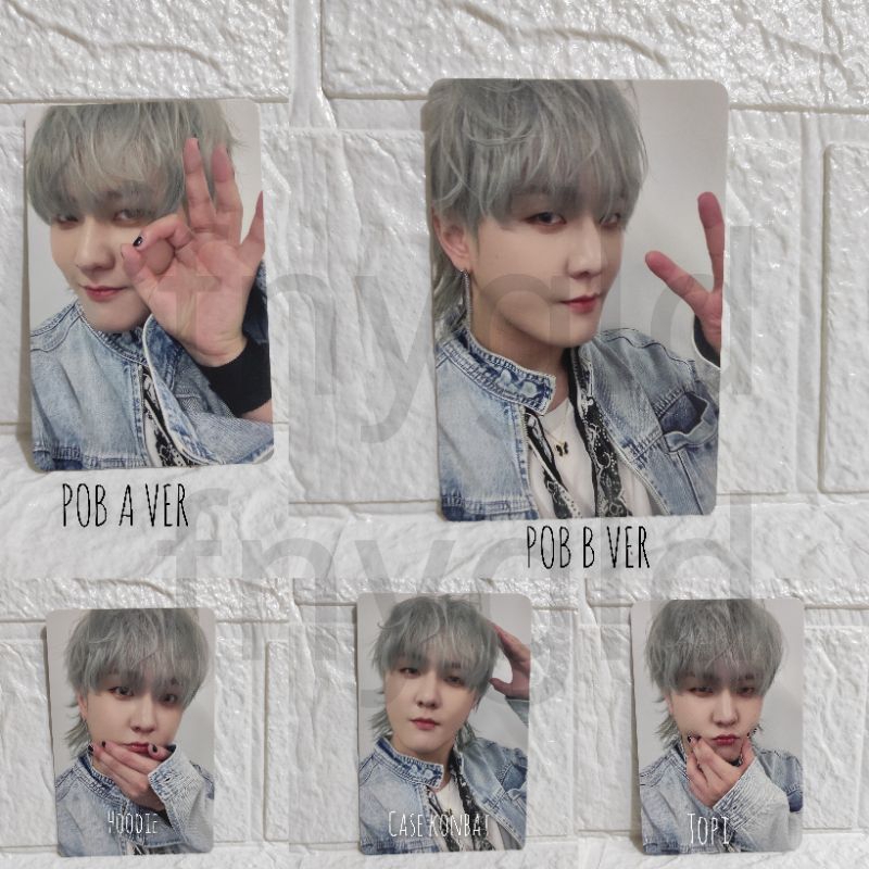 Official DK donghyuk photocard md curtain call konser iKON dongii pc hoodie pob a b ver case konbat 