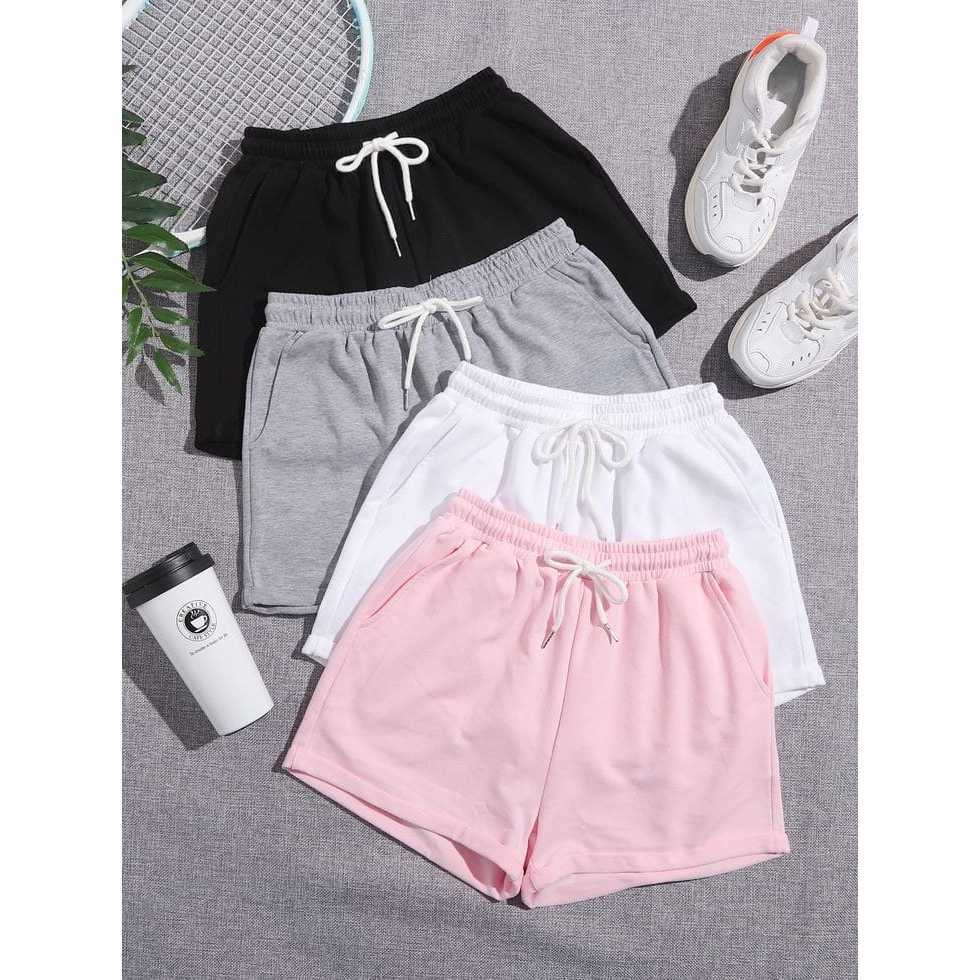HOT PANTS CELANA WANITA SHORT PANTS KOREA STYLE | CELANA SANTAI DI PANTAI DAN LIBURAN ALA KOREA