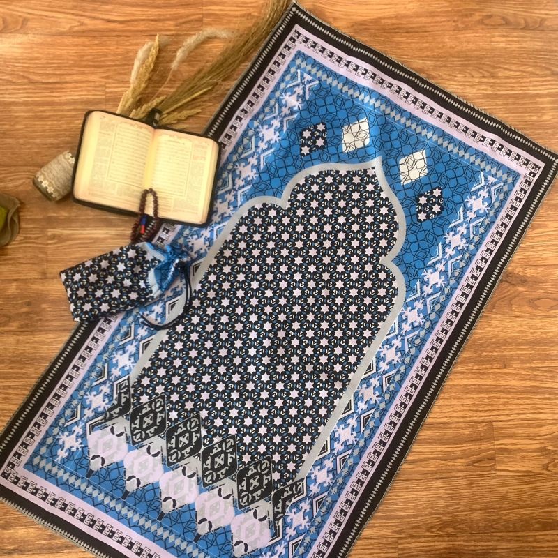 Sajadah Travel Jumbo Sejadah traveling Souvenir Pouch BA006