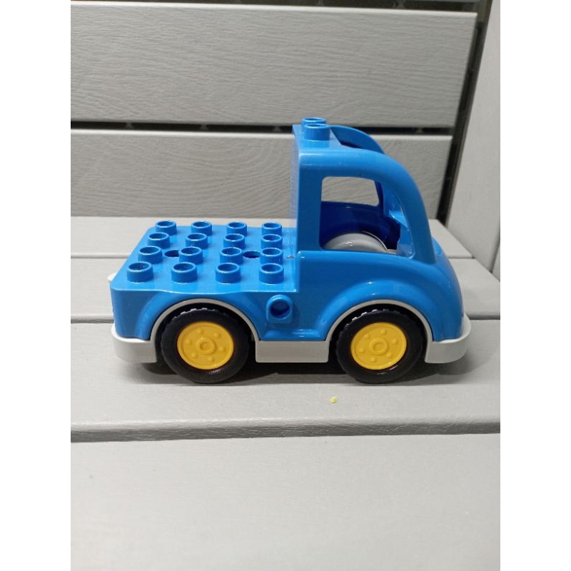 50rb Lego Duplo Semi Truck Flatbed Trailer Vehicle trash car vintage
