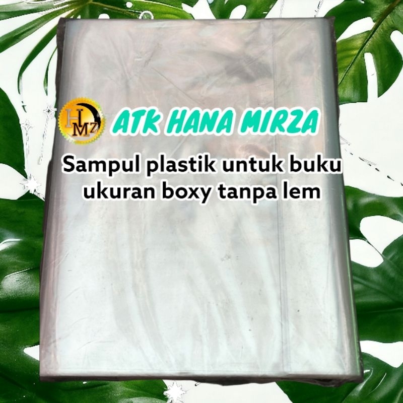 

Sampul buku plastik tanpa lem
