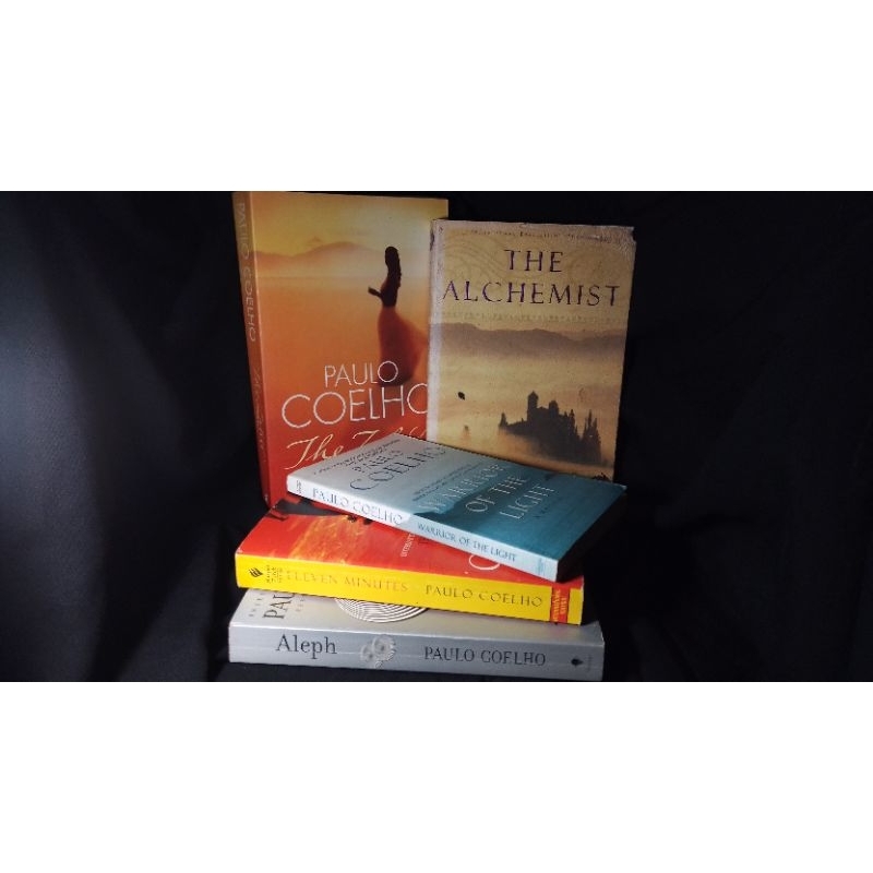 Paulo Coelho English Preloved The Alchemist / Veronika / Like the Flowing River / Adultery ORIGINAL