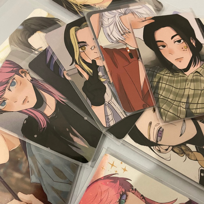 BACA DESC | photocard, artprint, polaroid tokyo revengers by 6baji (kazutora draken hanma sanzu ran 