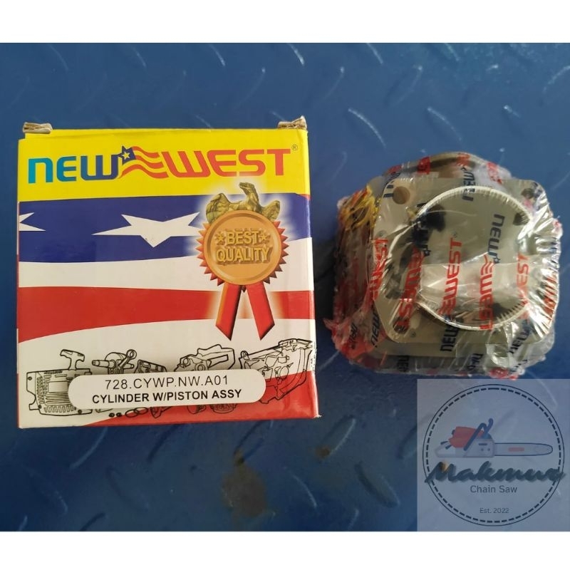 Cylinder Blok Chain Saw / Senso New West 728 Original
