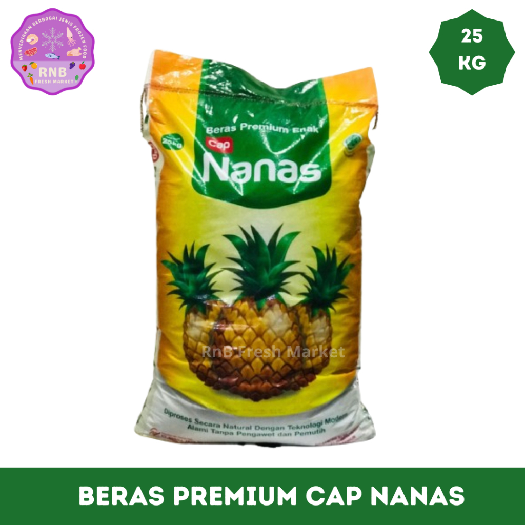 

Beras Premium Cap Nanas Netto 25 Kg