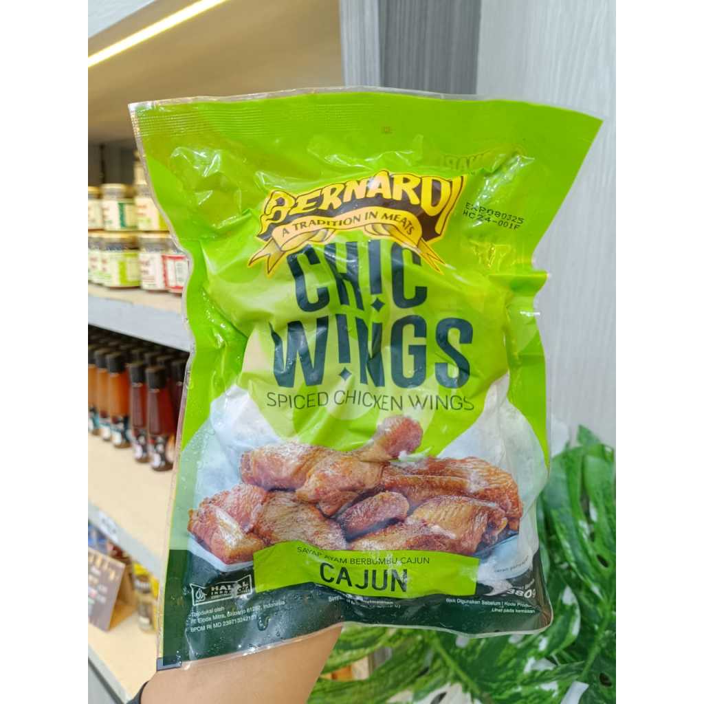 

BERNARDI SPICY CHICKEN WINGS CAJUN 380G