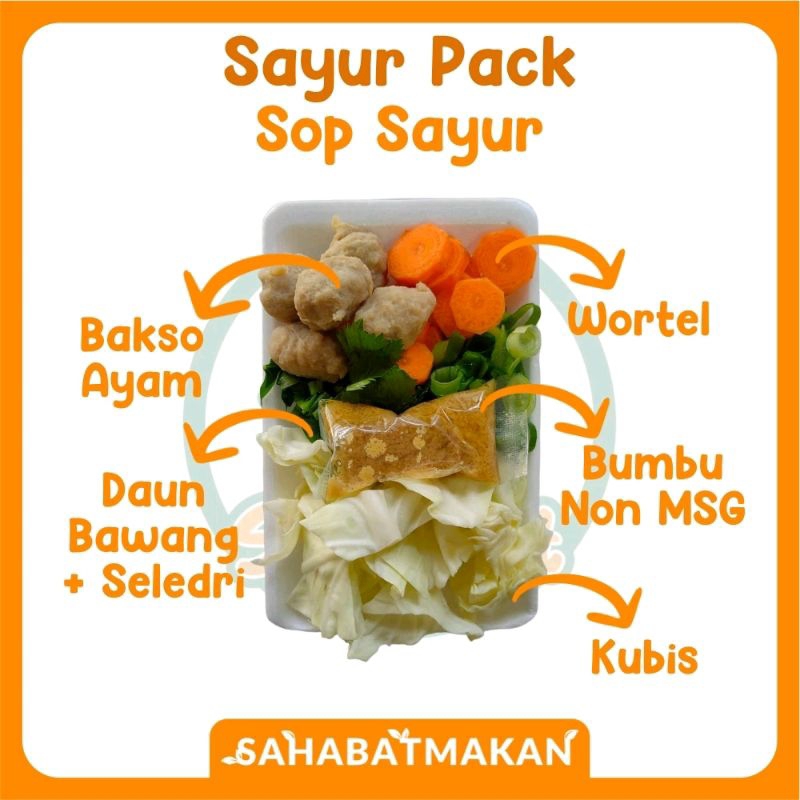 

Sayur Sop Pack | Sayur Fresh | Khusus Instan