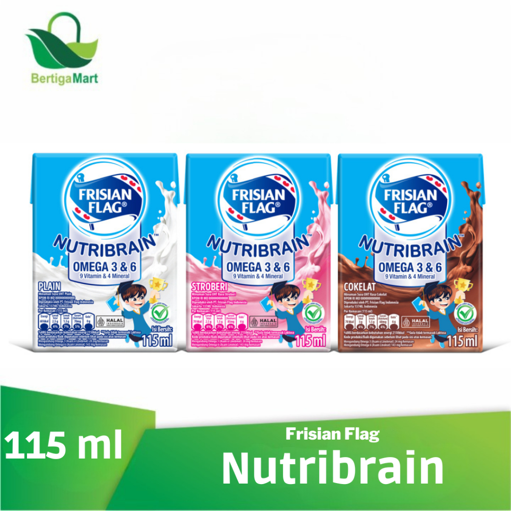 

Susu Frisian Flag NUTRIBRAIN UHT 115ml