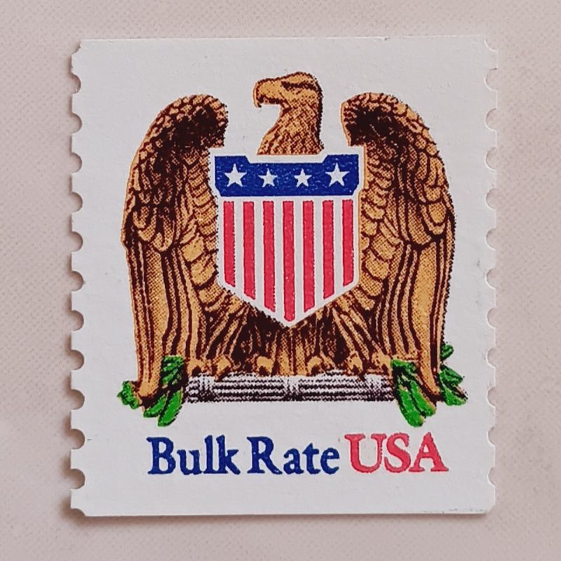 

(AA) Perangko Amerika Serikat 1993 1991-1994 Regular Issue - Eagle and Shield Bulk Rate º - Tanpa Nilai Nominal Mint