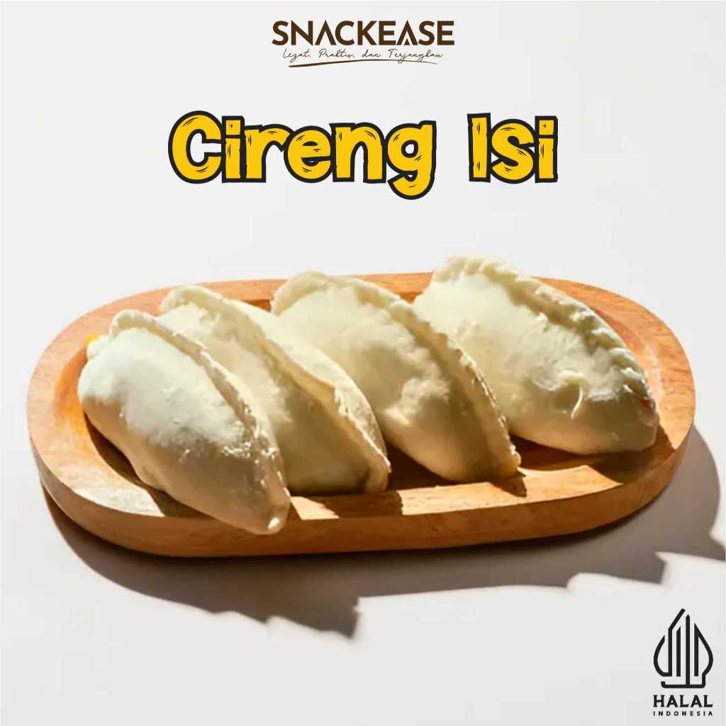 

Snackease Cireng Isi Mercon Frozen Camilan Snack Ayam Suwir dan Usus Pedas Premium Halal Homemade