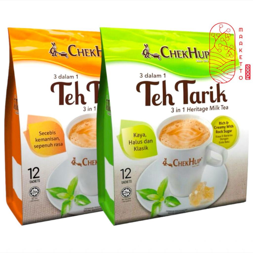 

Chek Hup Teh Tarik 3in1 Rich Creamy / Chek Hup Teh Tarik 3in1 Less Sugar