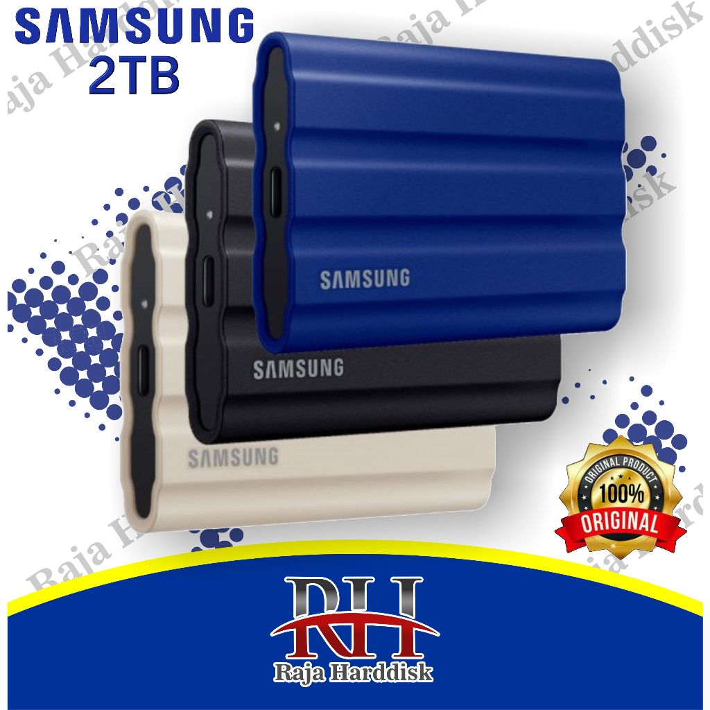Samsung SSD T7 Shield 2TB Portable SSD Eksternal SSD USB 3.2